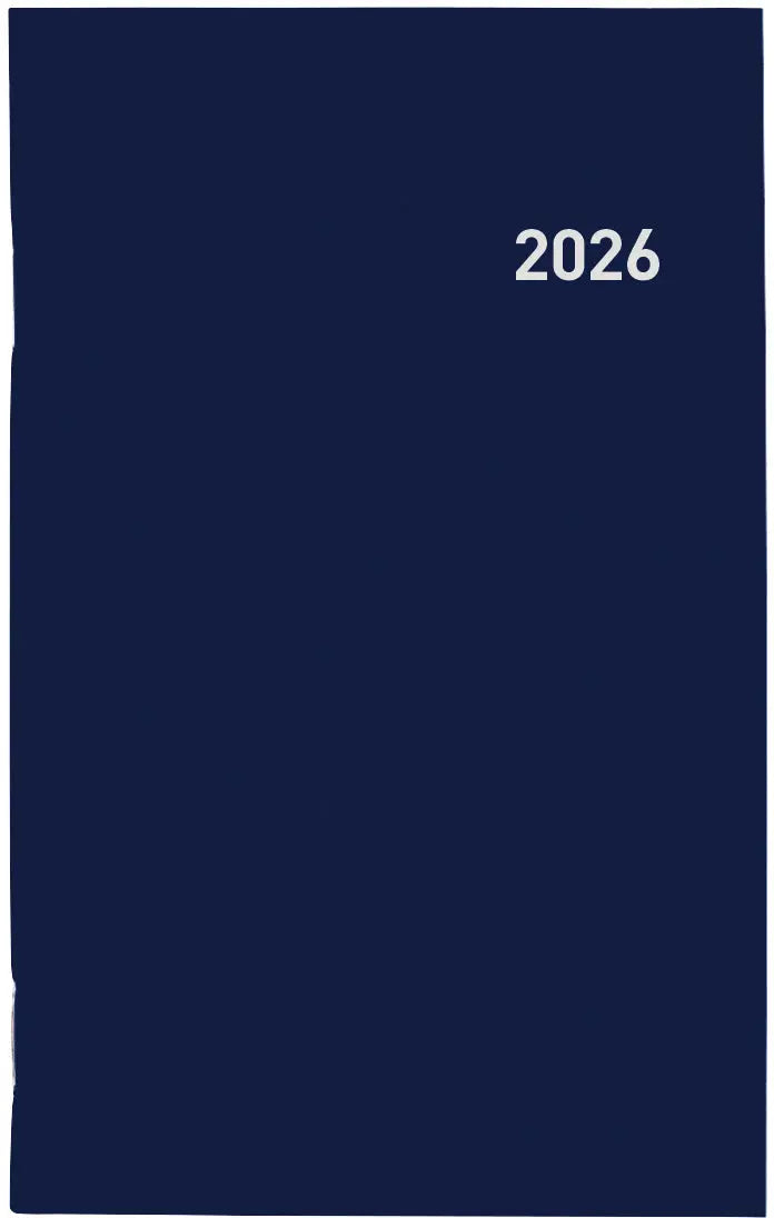 BIELLA Taschenagenda Pratique 2026 824370050026U 1W/1S blau ML 8.7x13.6cm Idealshop