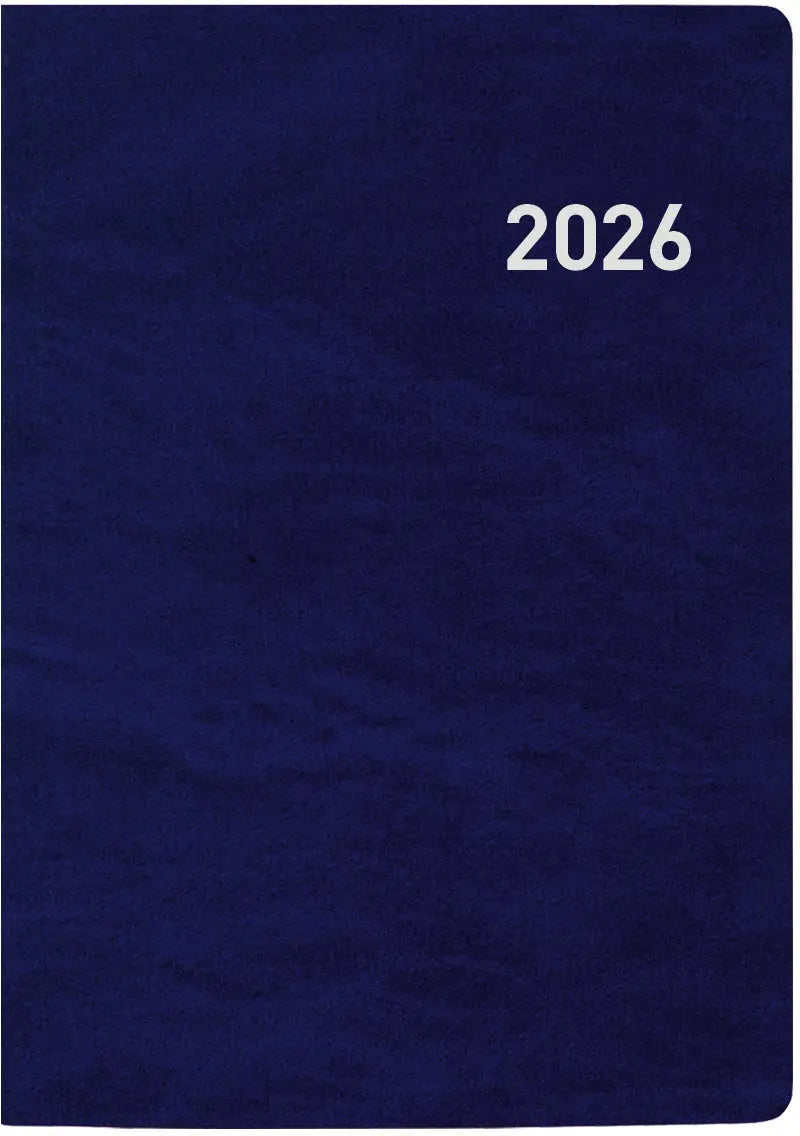 BIELLA Taschenagenda Tell 2026 823201050026U 2T/1S blau ML 8.5x12.5cm Idealshop
