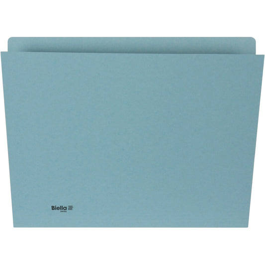 BIELLA Vertikalmappe A4 25542405U blau 240g 100 Stück Idealshop