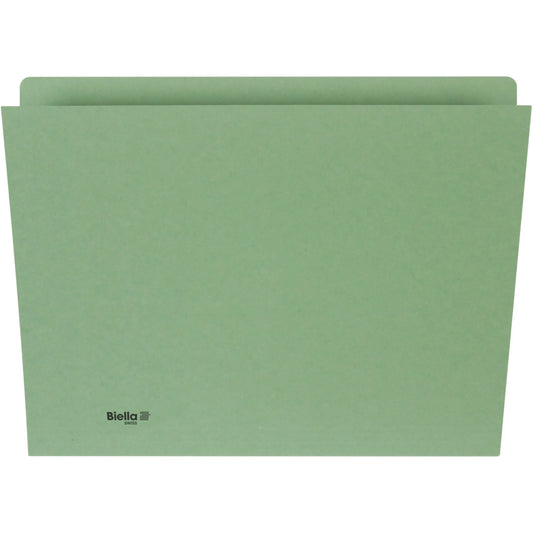 BIELLA Vertikalmappe A4 25542430U grün 240g 100 Stück Idealshop