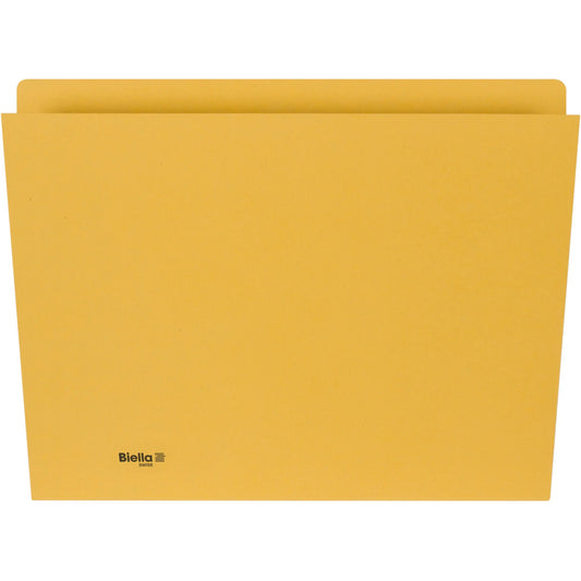 BIELLA Vertikalmappe A4 25543220U gelb 320g 100 Stück Idealshop