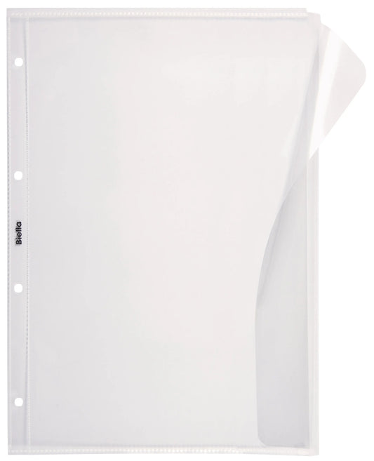 BIELLA Zeigetaschen PP 150my A4 47241503U mit Lasche glatt 10 Stück Idealshop