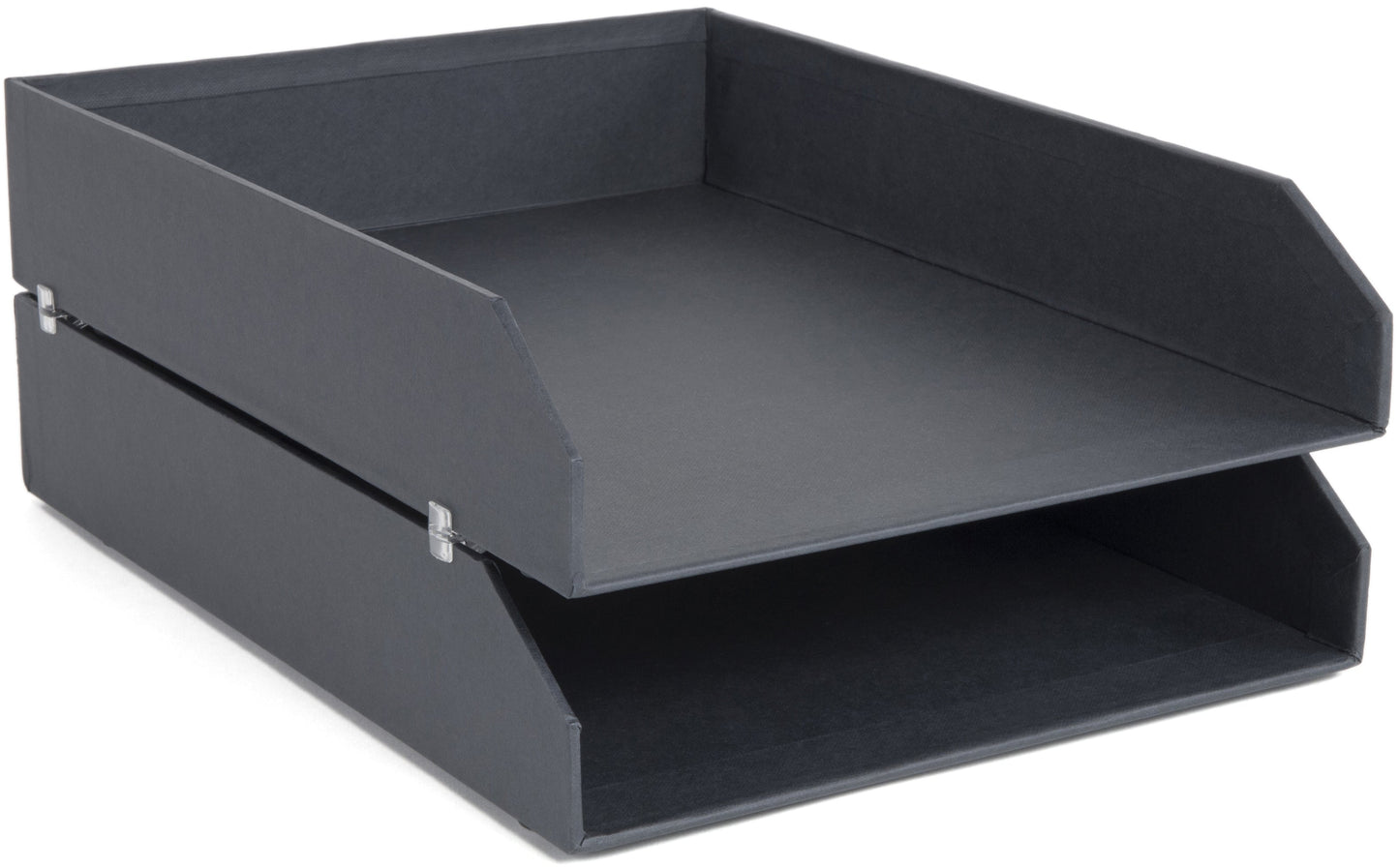 BIGSO BOX OF SWEDEN Briefablage Hakan A4 15753200 dunkelgrau 2 Stück Idealshop