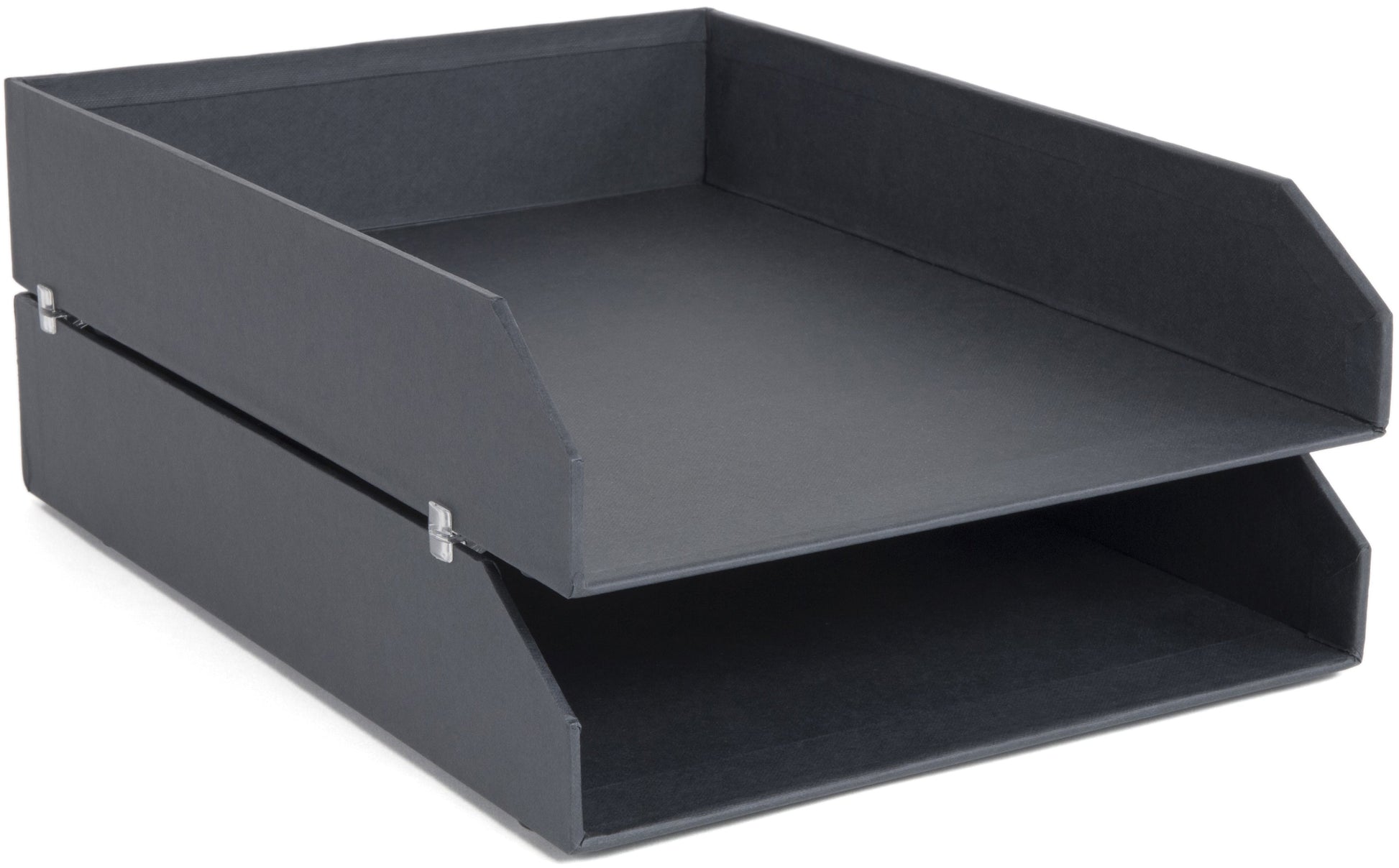 BIGSO BOX OF SWEDEN Briefablage Hakan A4 15753200 dunkelgrau 2 Stück Idealshop