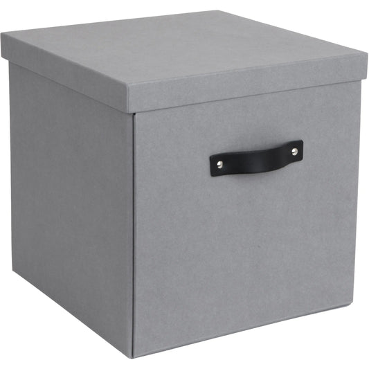 BIGSO BOX OF SWEDEN Aufbewahrungsbox Logan 990154133L03 grau 31.5x31.5x31cm Idealshop