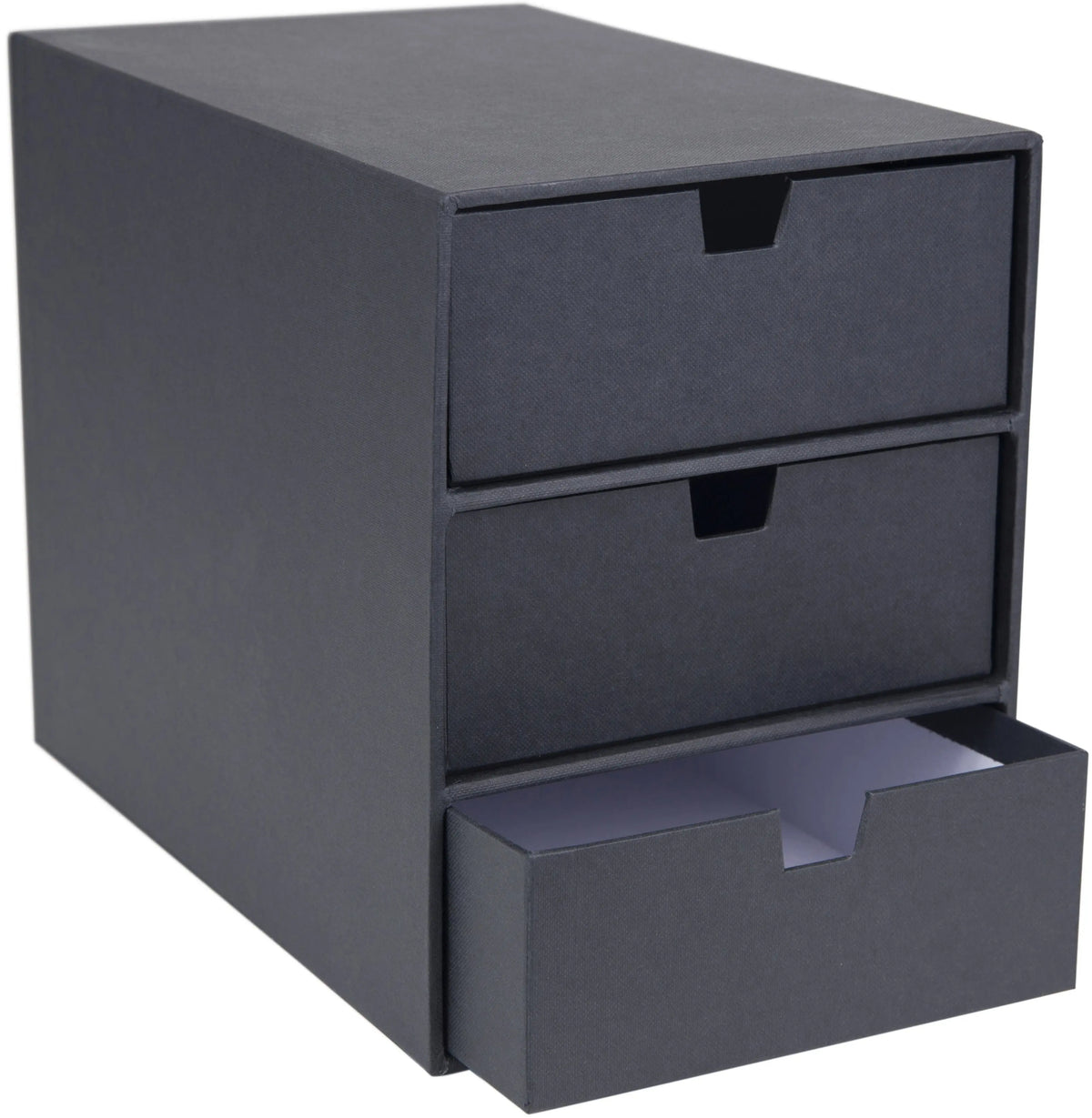 BIGSO BOX OF SWEDEN Schubladenbox Ingrid 15751600 3 Schubladen, dunkelgrau Idealshop