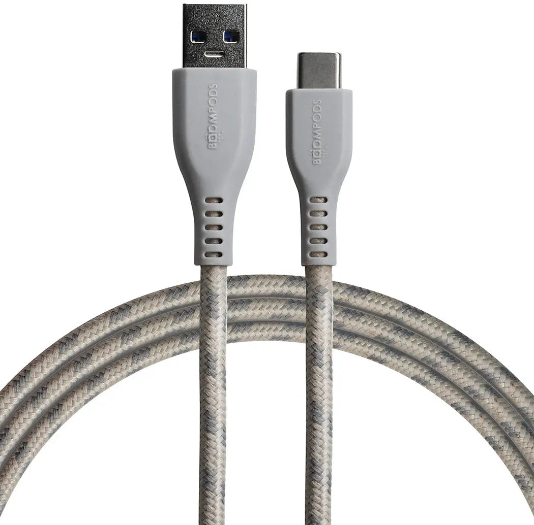 BOOMPODS Tide USB-A/C Cable TCACTI 1.5m,titanium Idealshop