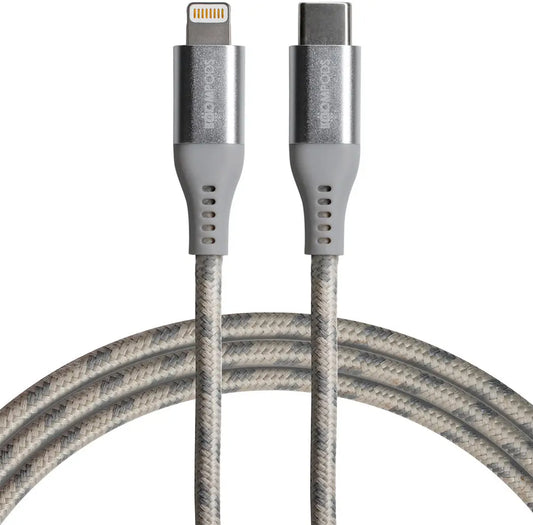 BOOMPODS Tide USB- C-Lightning Cable TCCATI 1.5m,titanium Idealshop