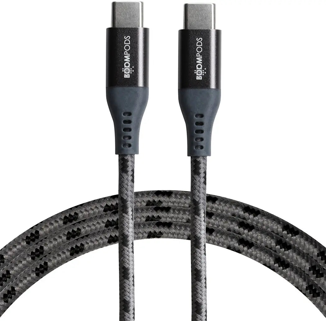 BOOMPODS Tide USB-C to USB-C Cable TCCCGR 1.5m,graphite Idealshop