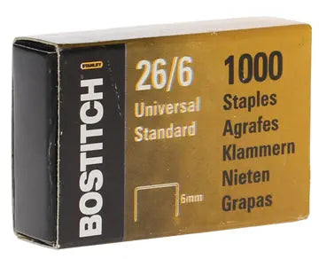 BOSTITCH Heftklammern 26/6 mm 26061MGAL 1000 Stück Idealshop