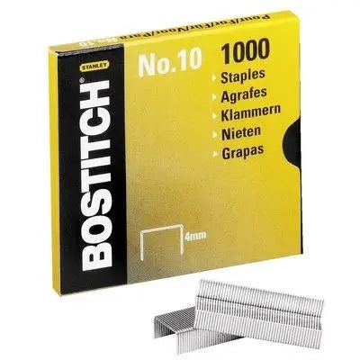 BOSTITCH Heftklammern 4mm NO-10-1M 1000 Stück Idealshop