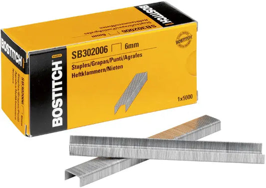 BOSTITCH Heftklammern 6mm SB302006 5000 Stück Idealshop