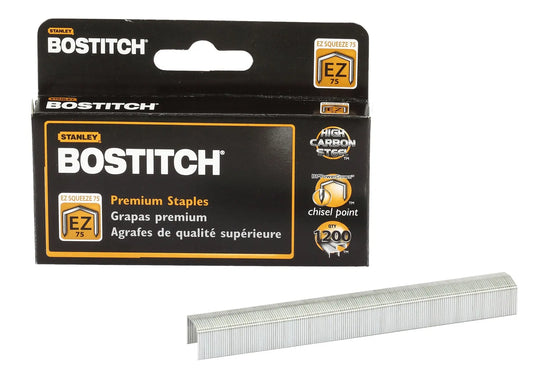 BOSTITCH Heftklammern EZ Squeez STCR75XHC 1200 Stück 75 Blatt Idealshop