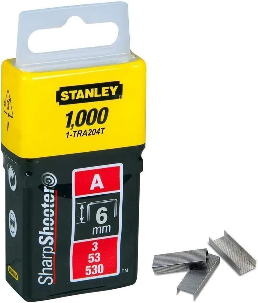 BOSTITCH Heftklammern Typ A 6mm 1-TRA204T 1000 Stück Idealshop