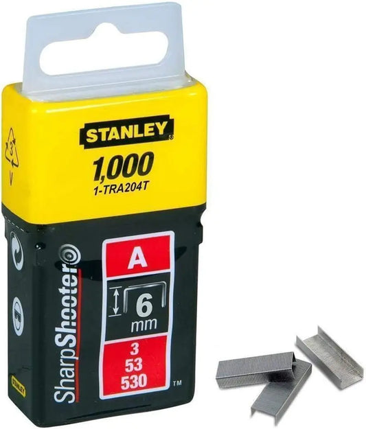 BOSTITCH Heftklammern Typ A 6mm 1-TRA204T 1000 Stück Idealshop