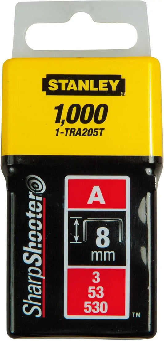 BOSTITCH Heftklammern Typ A 8mm 1-TRA205T 1000 Stück Idealshop