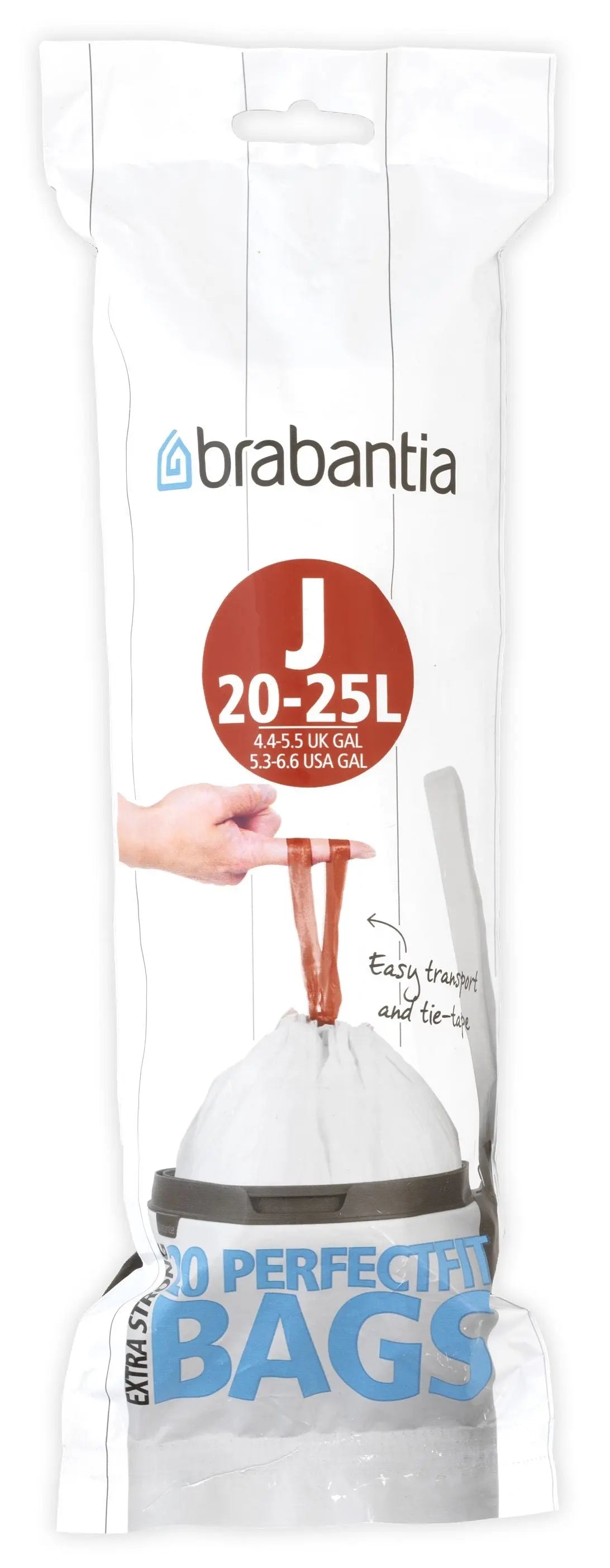 BRABANTIA Kehrichtsäcke PerfectFit 115585 25L, Rolle à 20 Stk. Idealshop