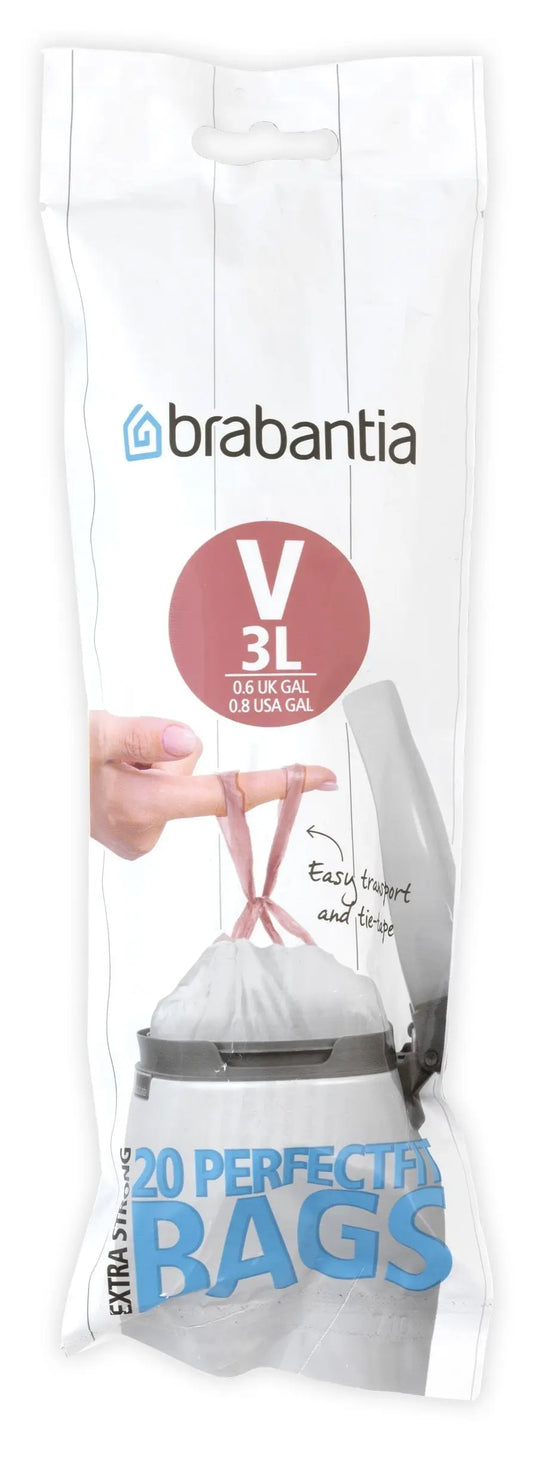 BRABANTIA Kehrichtsäcke PerfectFit 116582 P3L, Rolle à 20 Stk. Idealshop