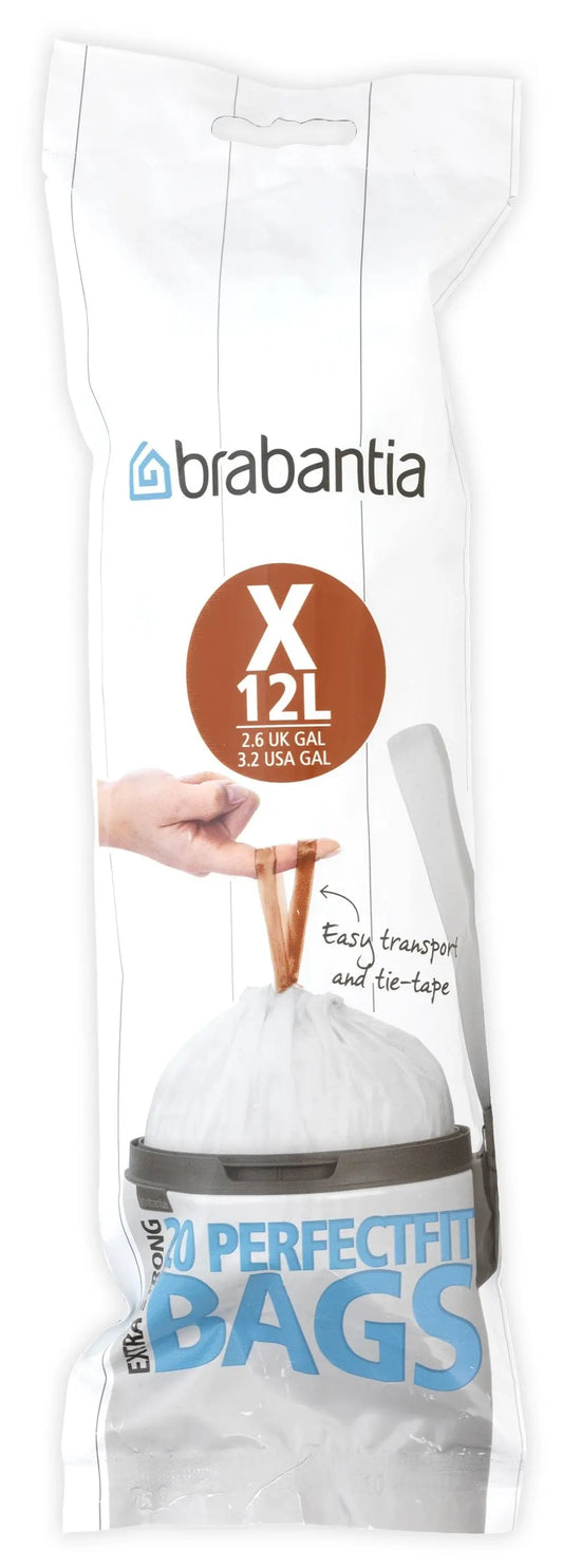 BRABANTIA Kehrichtsäcke PerfectFit 116728 12L, Rolle à 20 Stk. Idealshop