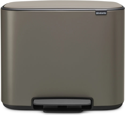 BRABANTIA Treteimer BO 121203 11L/23L, platinum Idealshop
