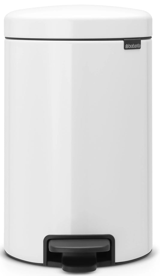 BRABANTIA Treteimer NewIcon 111969 12 Liter, weiss Idealshop