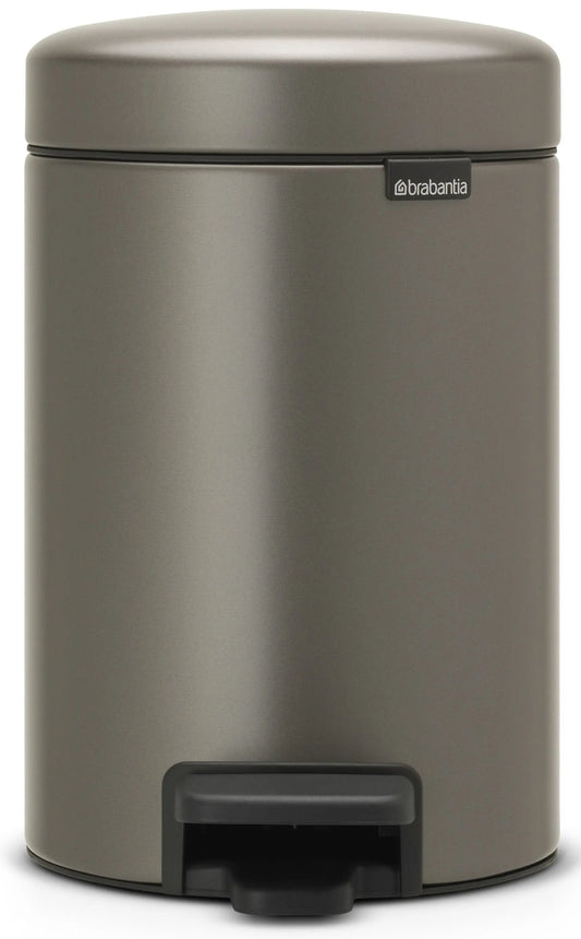 BRABANTIA Treteimer NewIcon 113246 3 Liter platinum Idealshop