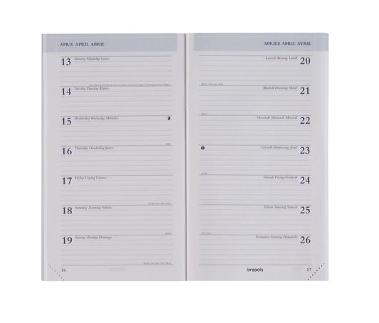 BREPOLS   Agenda Breplan Ersatz     2025 Idealshop