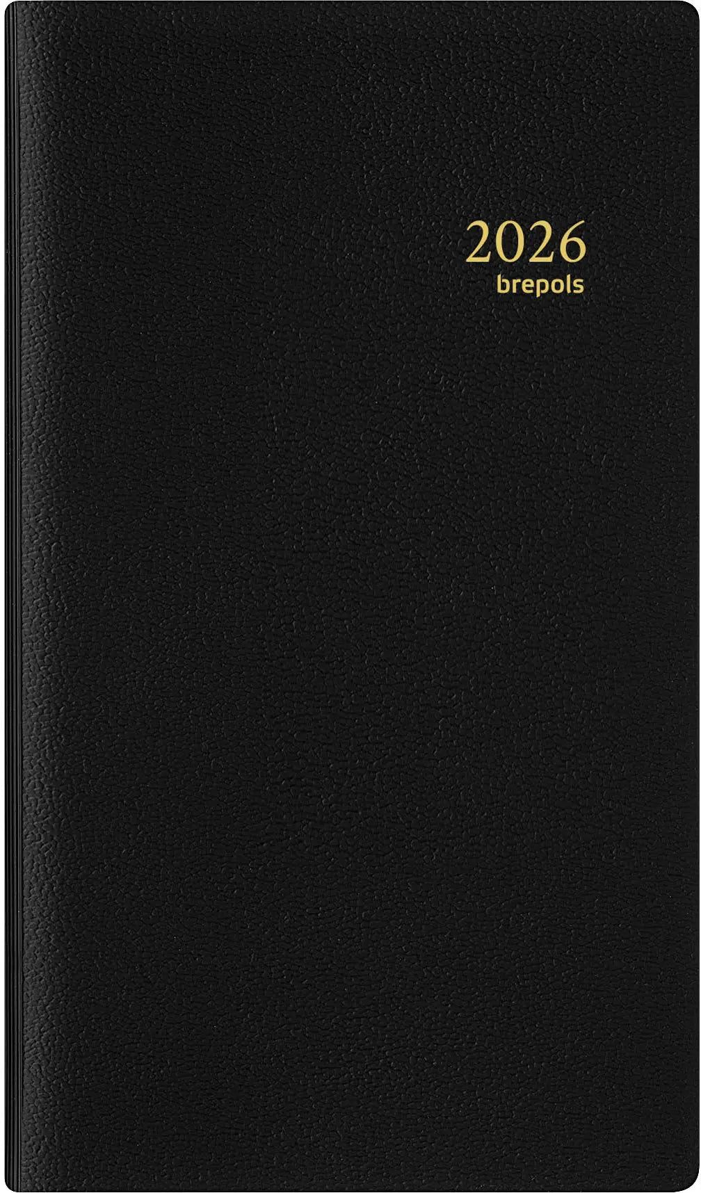 BREPOLS Agenda Breplan Genova Pla 2026 0.774.2051 1W/1S schwarz 9x16cm Idealshop