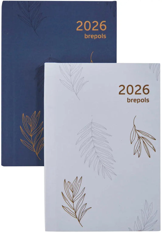 BREPOLS Agenda Delta Trop.Flowers 2026 0.834.0765 1W/2S ass. 8.1x12cm Idealshop