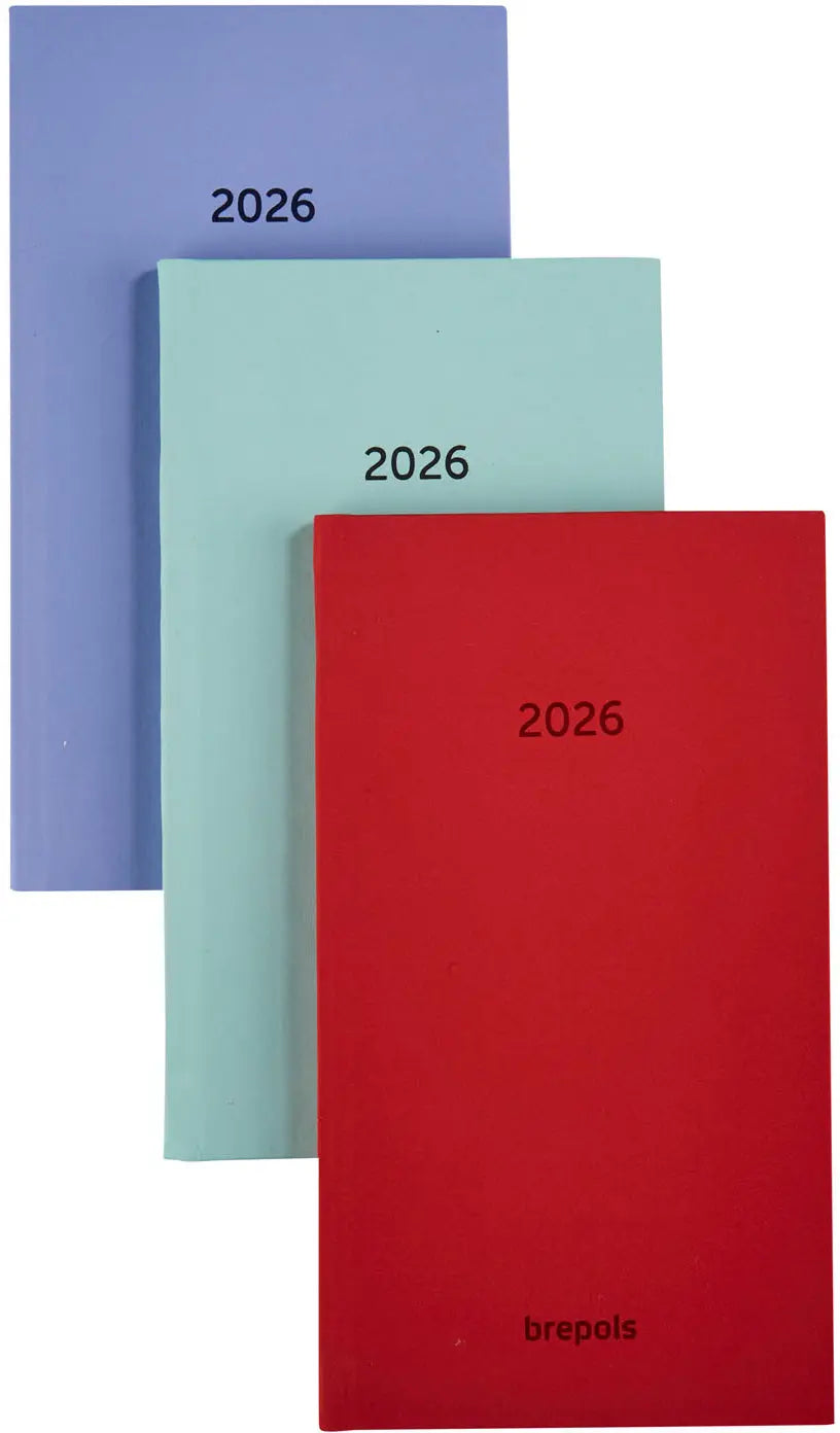 BREPOLS Agenda Interplan Sunrise 2026 73602759960 1W/2S ass. 8.9x16cm Idealshop