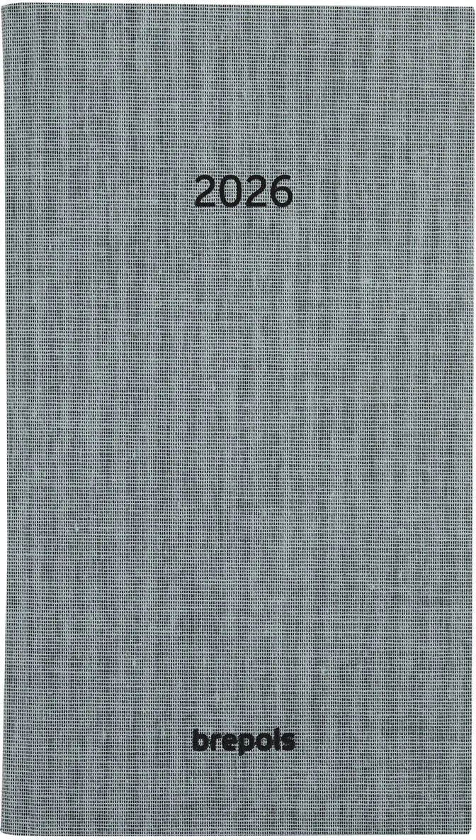 BREPOLS Agenda Notavision Dubl. 2026 75454550560 1W/2S grün 8.9x16cm Idealshop