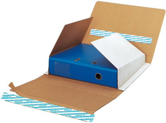 BRIEGER Verpackung Ordnerstar 66280 weiss/braun 32,1x29,7x/7,5c Idealshop