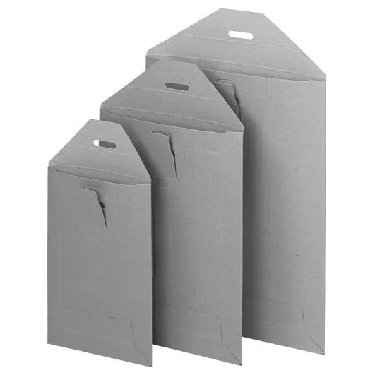 BRIEGER Versandtaschen 357x480mm 54132 grau, 500g 50 Stück Idealshop