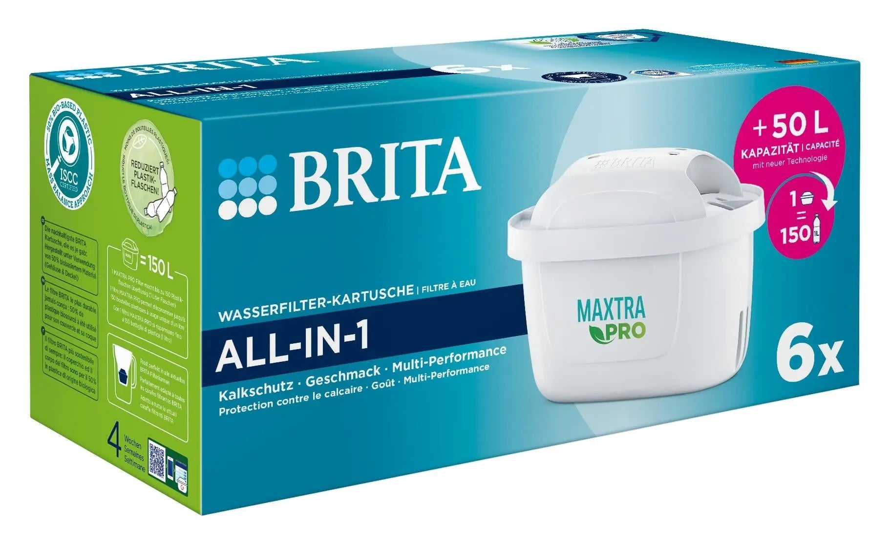 BRITA Kartuschen Maxtra+ 1050840 6 Stück Idealshop
