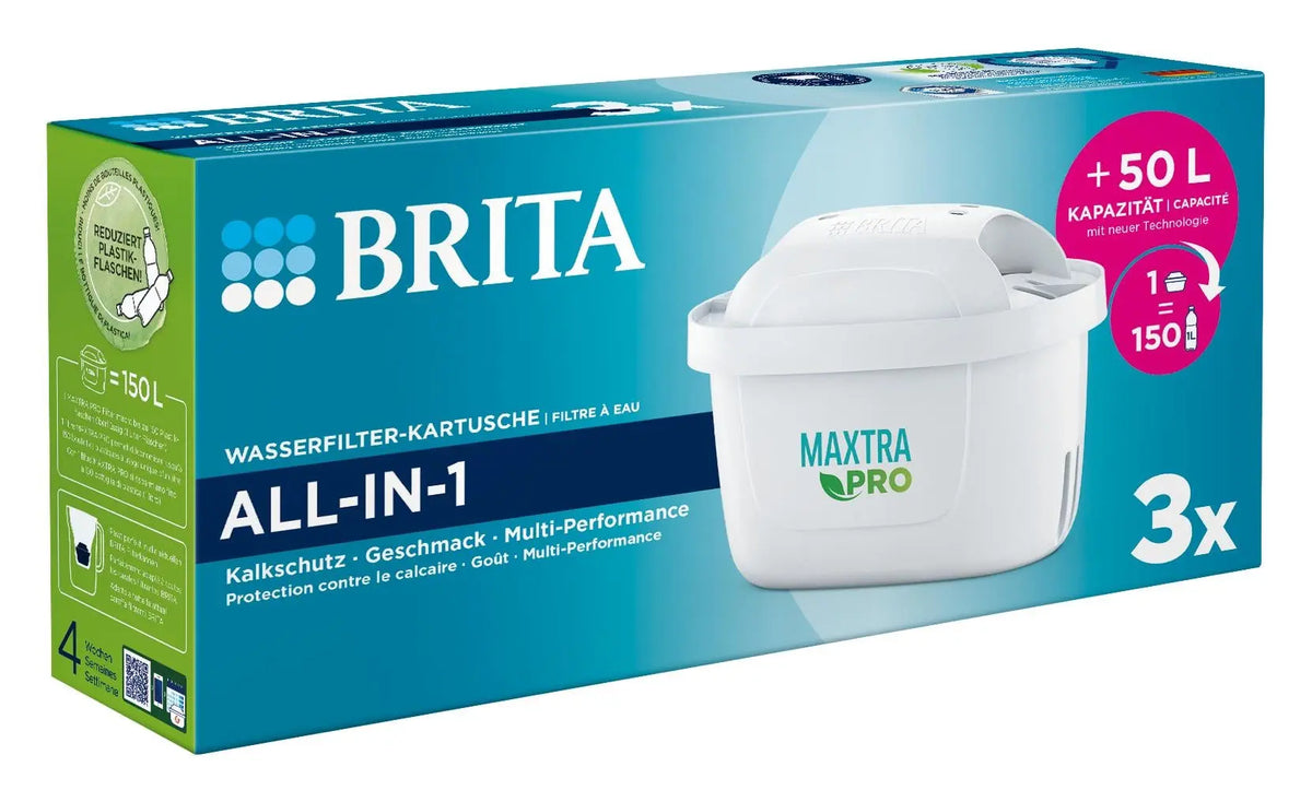 BRITA Kartuschen Maxtra+ 1053129 MAXTRA PRO All-In-1 3 Stück Idealshop