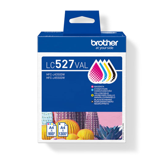 BROTHER Valuepack Tinte CMYBK LC-527VAL MFC-J4350DW 900/1300 Seiten Idealshop