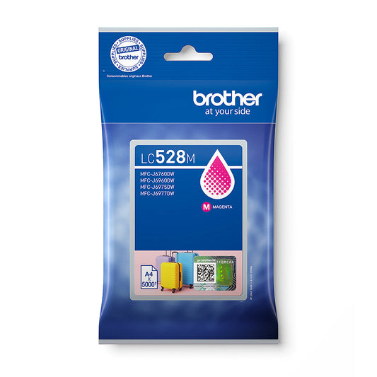 BROTHER Tintenpatrone magenta LC-528M MFC-J6760DW 5000 Seiten Idealshop
