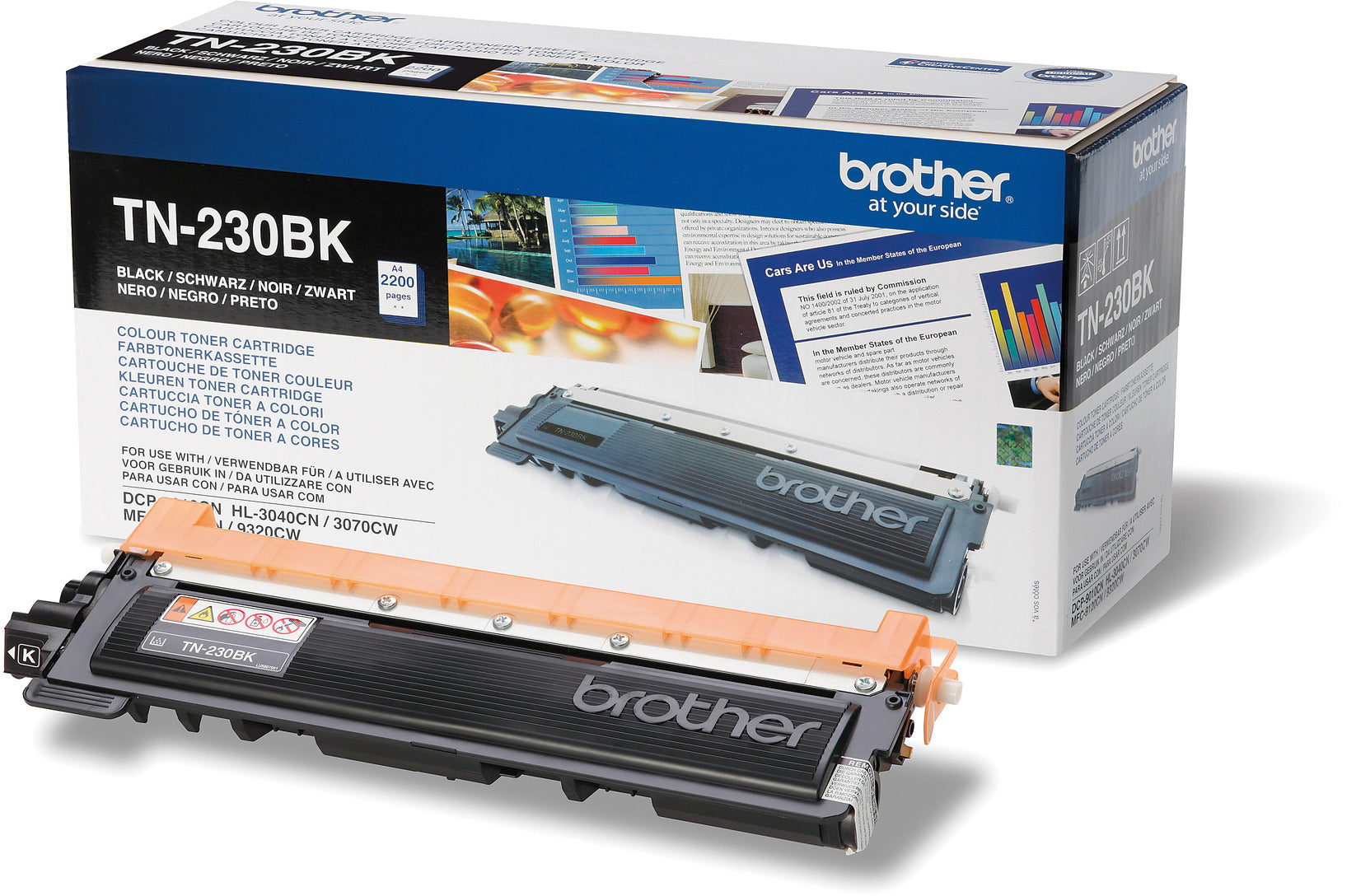 BROTHER Toner schwarz TN-230BK HL-3040/3070 2200 Seiten Idealshop