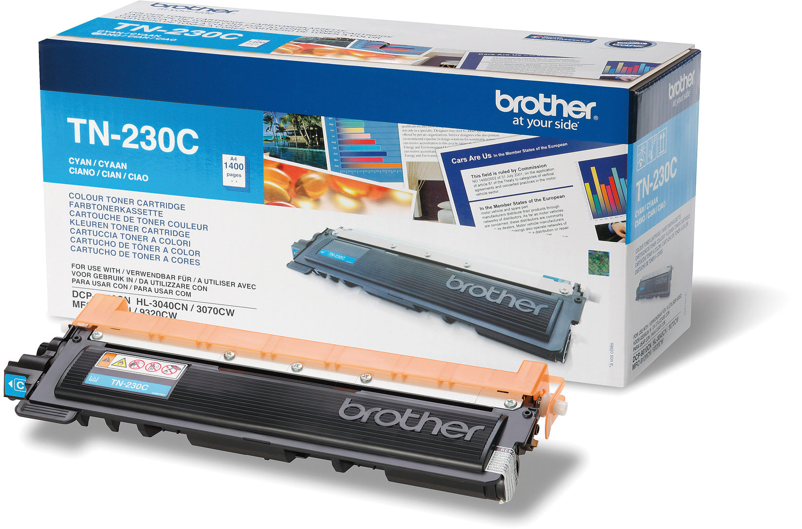 BROTHER Toner cyan TN-230C HL-3040/3070 1400 Seiten Idealshop