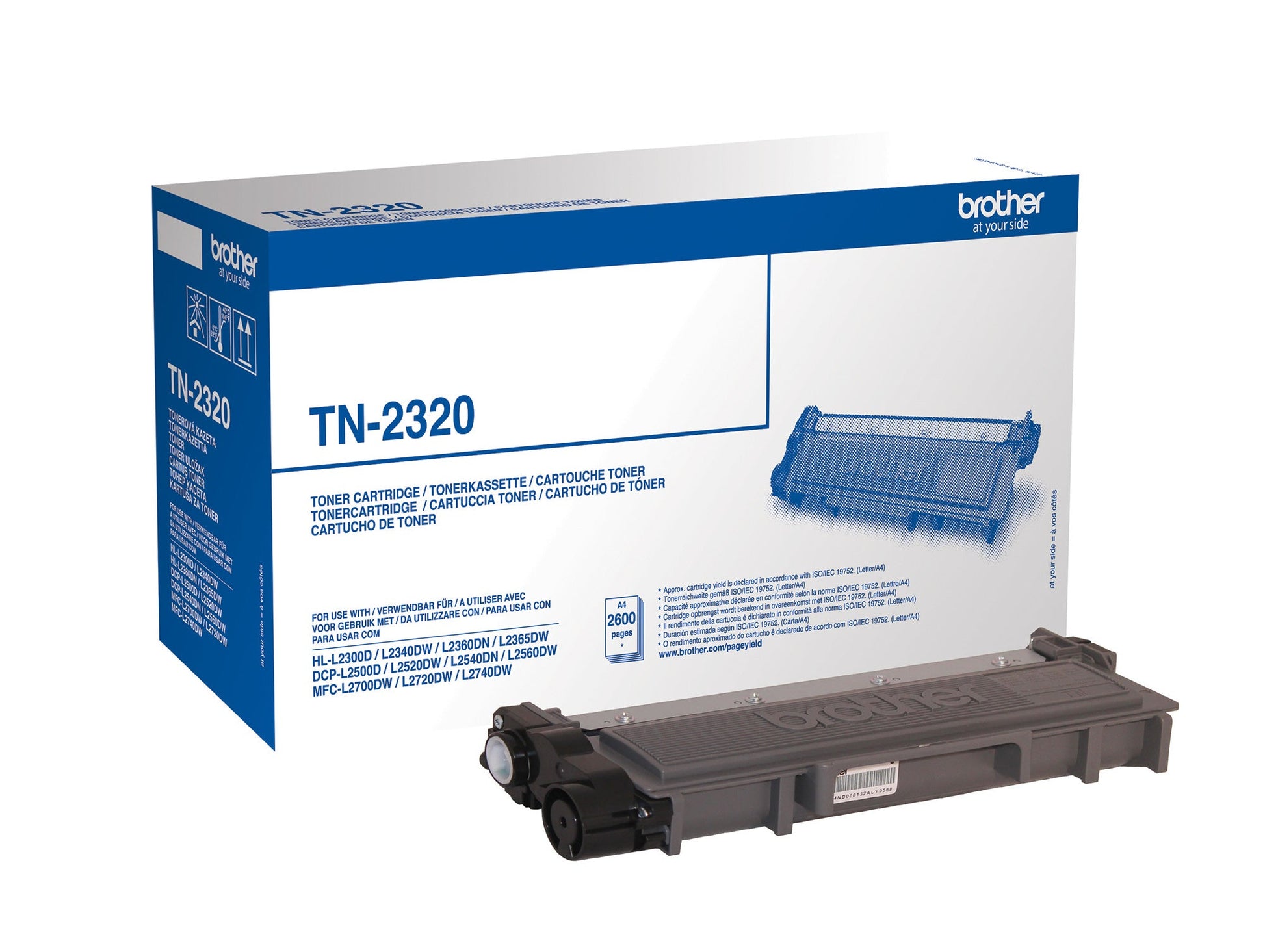 BROTHER Toner HY schwarz TN-2320 HL-L2340/L2360 2600 Seiten Idealshop
