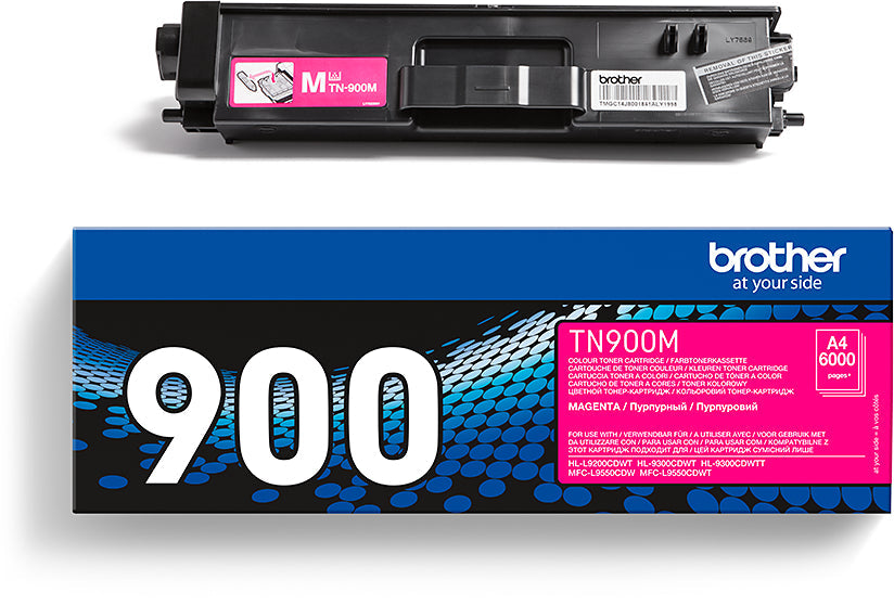 BROTHER Toner Super HY magenta TN-900M HL-L9200CDWT 6000 Seiten Idealshop