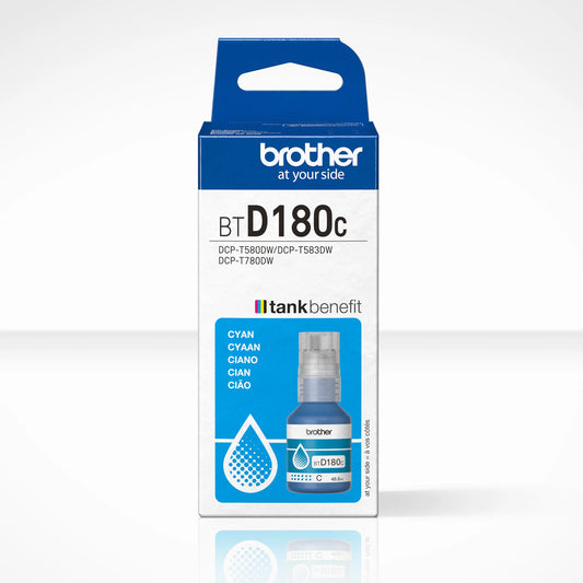 BROTHER Tintenflasche cyan BTD180C DCP-T580DW 5000 Seiten Idealshop