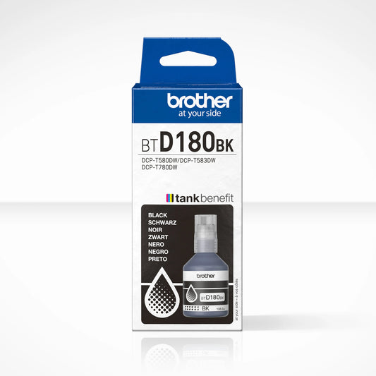 BROTHER Tintenflasche schwarz BTD180BK DCP-T580DW 7500 Seiten Idealshop