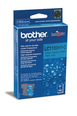 BROTHER Tintenpatrone HY cyan LC-1100HYC MFC-6490CW 750 Seiten Idealshop