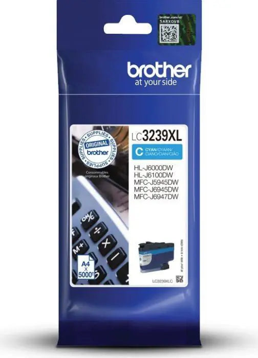 BROTHER Tintenpatrone HY cyan LC-3239XLC MFC-J5945DW 5000 Seiten Idealshop