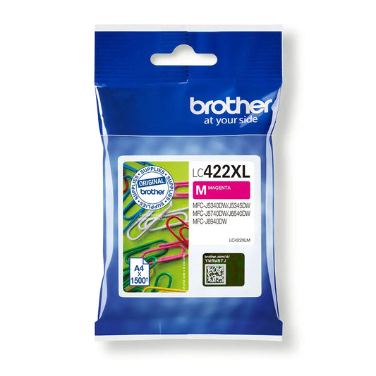 BROTHER Tintenpatrone HY magenta LC-422XLM MFC-J5340 1500 Seiten Idealshop