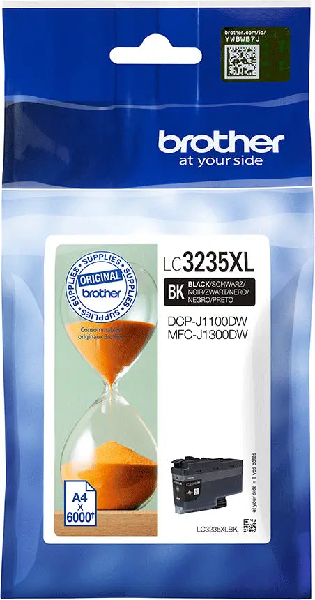 BROTHER Tintenpatrone HY schwarz LC-3235XLBK DCP-J1100DW 6000 Seiten Idealshop