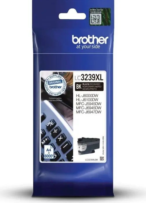 BROTHER Tintenpatrone HY schwarz LC-3239XLBK MFC-J5945DW 6000 Seiten Idealshop