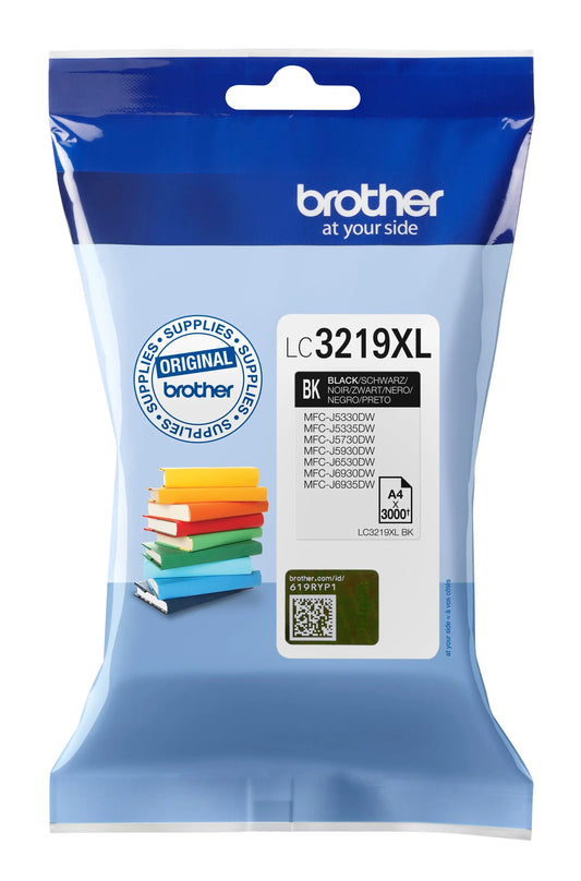 BROTHER Tintenpatrone XL schwarz LC-3219BK MFC-J6530DW 3000 Seiten Idealshop