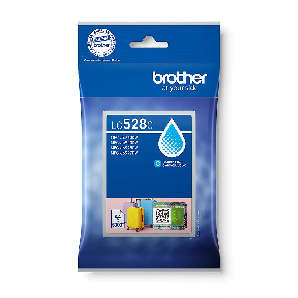 BROTHER Tintenpatrone cyan LC-528C MFC-J6760DW 5000 Seiten Idealshop